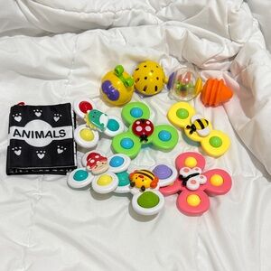 Baby Spinners and Sensory